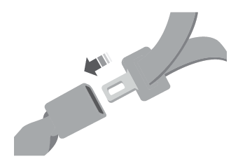 Lincoln Corsair. Using Lap and Shoulder Belts
